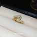 Real Gold Plated Zircon Snake Shape Open Ring For Women, Niche Fashion Personality Index Finger Ring, Elegant Light_voghion.com
