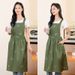 Apron For Home Kitchen Women Waterproof Oilproof Korean Fashion Princess Style Cooking Nail Salon Flower Shop Workwear_voghion.com