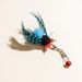 New Feather Bell Cicada Simulation Insect Pet Cat Toy Teaser Wand Replacement Head_voghion.com