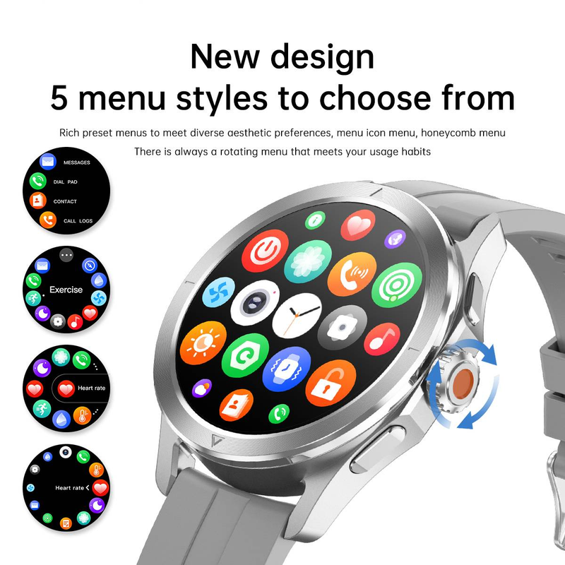 New For Xiaomi S4 Ultra Max Smart Watch Men NFC Smart Watch Men Screen Heart Rate Bluetooth Call IP67 Waterproof Man Smartwatch_voghion.com