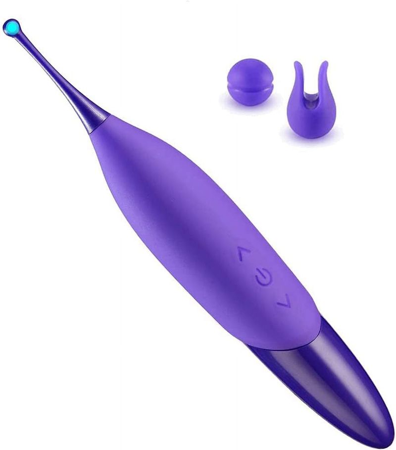 Sientice High Frequency Clitoral Vibrator, G Spot Clit Vibrator Stimulator For Women With Whirling Motion Quick Orgasm, Powerful Personal Massage_voghion.com