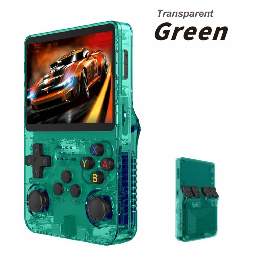 Console di gioco portatile BOYHOM ARKOS 2.0 R36S originale al 100%, 3,5'' IPS, oltre 15000 giochi, lettore tascabile portatile retrò, 64G/128G_voghion.com