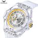Fashion New Network Red ONOLA/Orona Transparent Case Multifunctional Glow Waterproof Men's Women's Watch_voghion.com