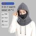 Scaldacollo invernale per donne e uomini, maschera per il viso da ciclismo, copricapo termico integrato per lo sci, foderato in pile, ispessito,_voghion.com