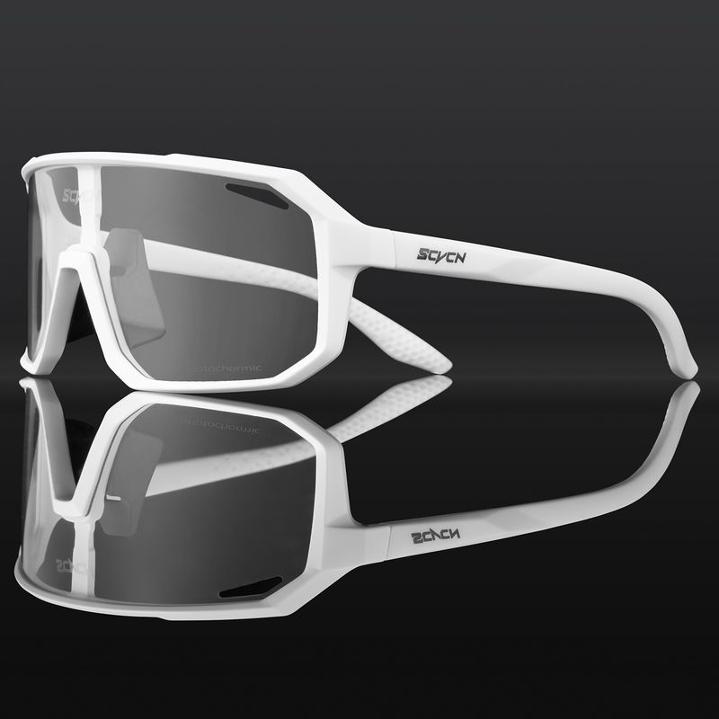 Fashion SCVCN Brand Photochromic Cycling Sunglasses UV400 Women Sports Running Eyewear Men Road Mountain Bicycle Glasses Bike_voghion.com