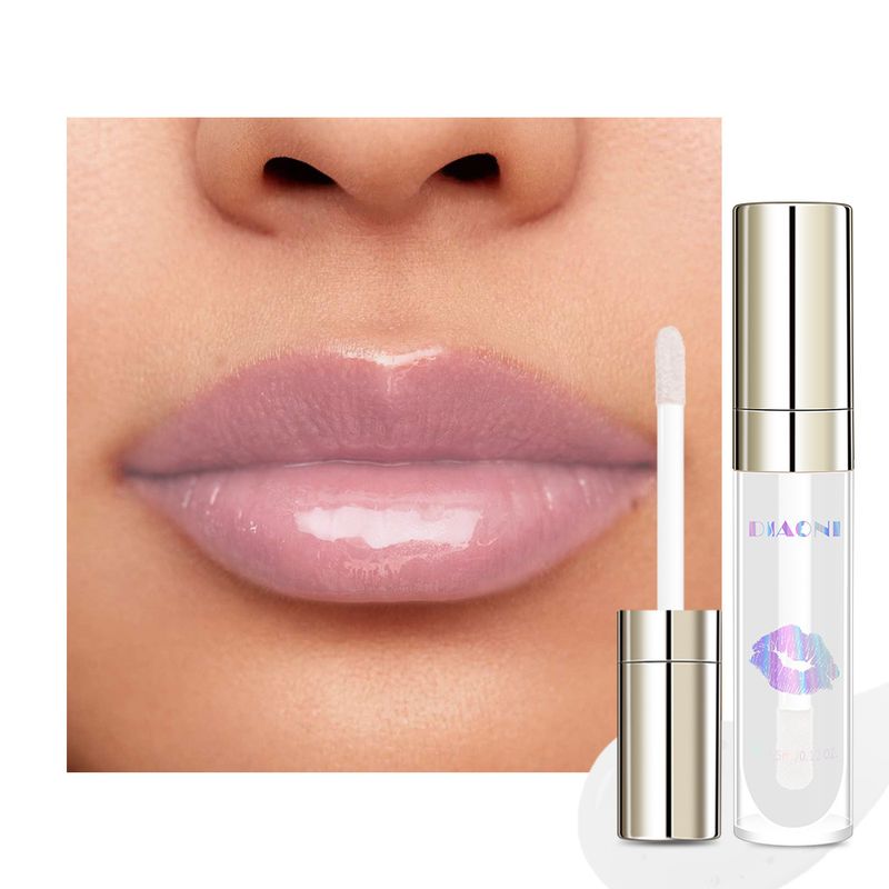 DIAONI Mirror Gloss Lip Oil - Ultra-Lucentezza e Idratazione, Con Acido Ialuronico - Formula Non Appiccicosa_voghion.com