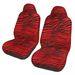 Zebra Stripe 2PCS Car Seat Anti Fouling And Convenient Protective Cover Unique Style_voghion.com