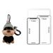 Cute Bee Puppy Bag Pendant For Girls Plush Doll Keychain Toy Niche High-end Backpack Decoration_voghion.com