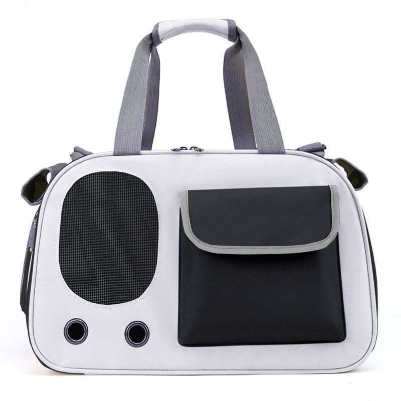 Designer fashion new cat pet bag out portable handbag Breathable pet four seasons universal roller curtain bag_voghion.com