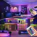 5V RGB LED Neon Strip Light With Bluetooth & IR Remote, Waterproof Flexible Decorative Ambient Lighting For Indoor Use_voghion.com