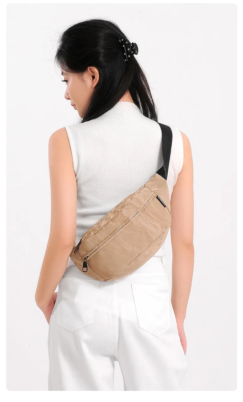 Women's Waist & Chest Bags Women's Chest Bag New Wear-resistant Leisure Shoulder Messenger Bag Ultra-light Simple Small Bag Outdoor Sports Pockets._voghion.com