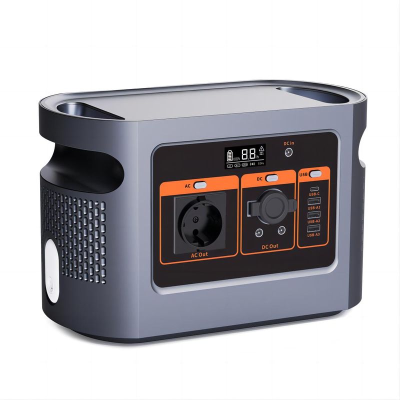 Generator 500Wh Tragbares Kraftwerk Mobiler Stromerzeuger für Camping, Outdoor_voghion.com