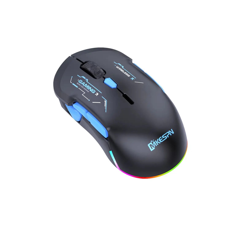 Wireless 10000DPI ro Gaming 10 Programmable Keys Rechargeable Game Mouse Charging RGB Light hed Left_voghion.com