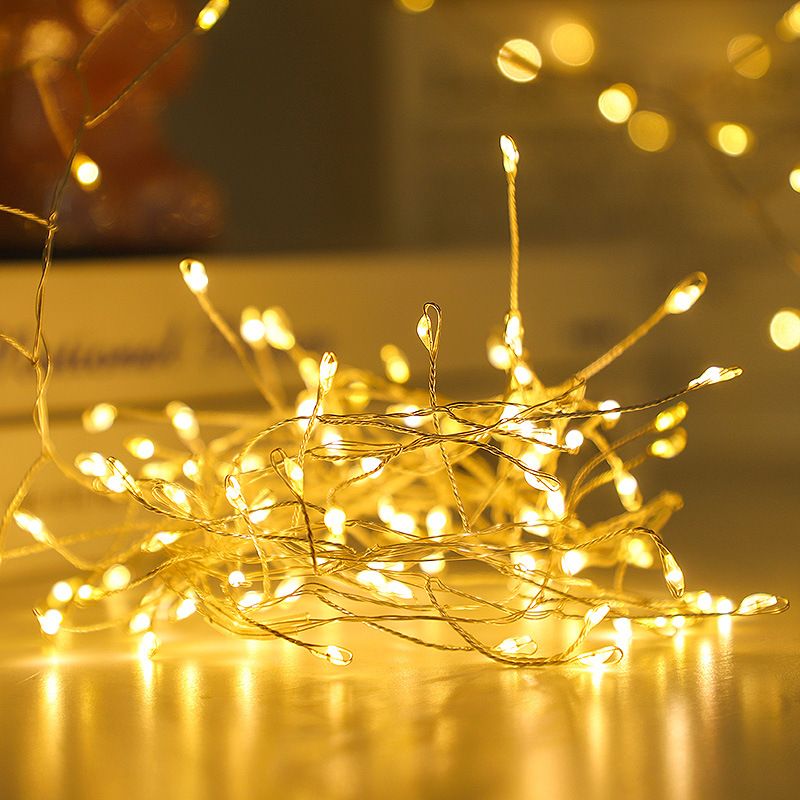 Remote Controlled LED Fairy Lights With USB/Battery/Solar Power – Warm White & Multicolor String Lights For Christmas,_voghion.com