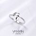 Wanying Note Ring S Pure Silver Japanese and Korean Simple Fashion Style Internet Red Jewelry_voghion.com