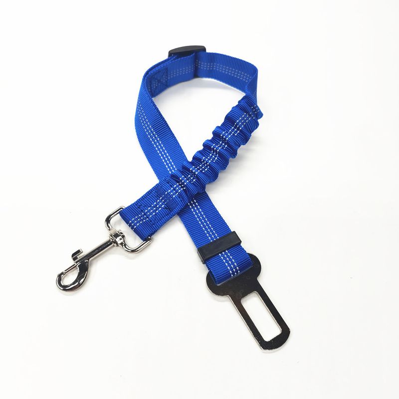 Guinzaglio per cani con imbracatura di sicurezza elastica riflettente per auto_voghion.com