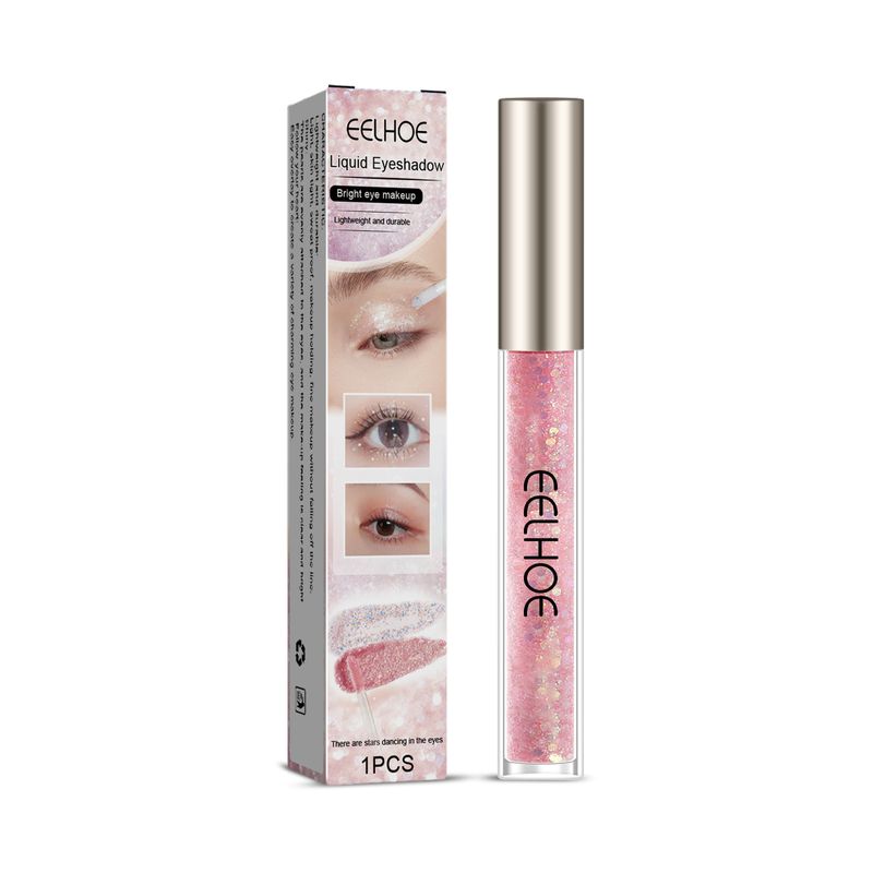 hoogglans vloeibare oogschaduw waterdichte fijne glitter hoogglans slapende zijderups fleuren tranen oogmake-up parel op_voghion.com