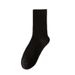 Men's socks pure cotton mid tube sports socks spring and autumn solid color deodorant socks men's anti pilling boneless cotton socks_voghion.com