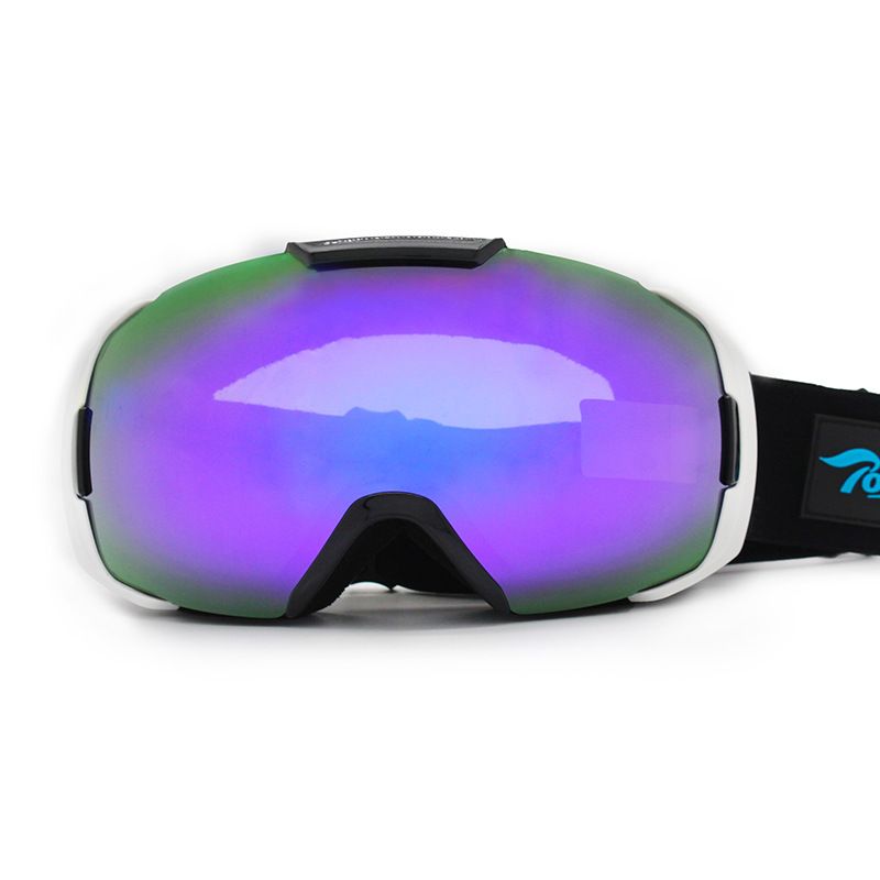 with soft half frame design, replaceable lenses, light and thin anti fog large spherical surface. Ski goggles_voghion.com