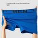 Men's Underwear Comfortable Sports Antibacterial Breathable Size Large Elastic Foreign Seamless Boxer Briefs_voghion.com