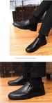 Autumn Men's Casual, Comfortable, Breathable And Tight-fitting British Solid Color Men's Shoes For Business_voghion.com