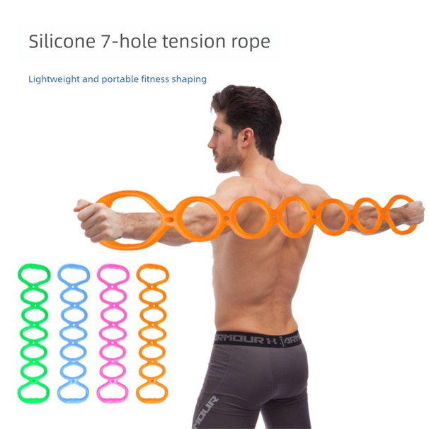 Jelly per uomini e donne, fasce elastiche in silicone morbido per yoga e fitness_voghion.com