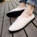 Unbeatable Quality Smiling To Welcome 2024 Summer Linen Casual Shoes, Toe Caps, T-shaped Men's Flip Flops_voghion.com