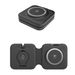 Caricabatterie wireless tre in uno da 15 W portatile pieghevole con cavo retrattile per caricabatterie wireless magnetico Apple_voghion.com