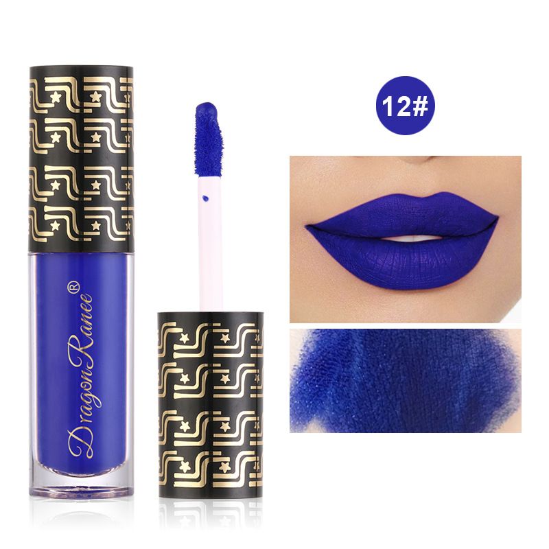 Matte, mehrfarbige Lippenstifte aus Europa und Amerika – nicht abfärbend, langanhaltend, ideal für Lipgloss- und Lip-Glaze-Looks_voghion.com