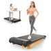 Walking Pad Laufband for Home - Compact Under Desk Treadmill, Quiet Portable Mini Walking Machine with LED Display and Remote Control_voghion.com