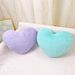 Rabbit Fur Heart-Shaped Pillow Heart-Shaped Sofa Cushion Bedhead Decorative Pillow_voghion.com