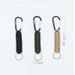 Outdoor Hiking Camping Picnic Survival Carabiner Seven-Core Paracord Handmade Woven Keychain_voghion.com