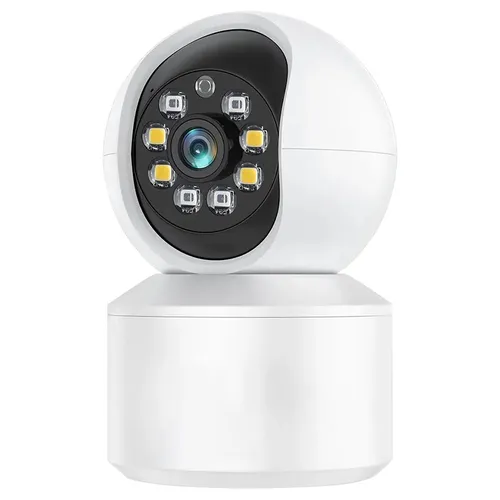 5MP Indoor Security Camera With 500W HD Night Vision, WiFi Remote Monitoring, Smart Pan-Tilt, Two-Way Audio, TF Card Storage_voghion.com