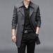 Men's Clothing spring and autumn style windbreaker men's youth men's casual mid length jacket_voghion.com