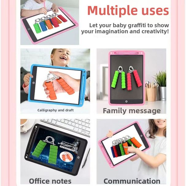 Foam Grip Heren Dames, Fitness polsversterker voor studenten en volwassenen, Spierapparatuur, Handkrachttraining_voghion.com