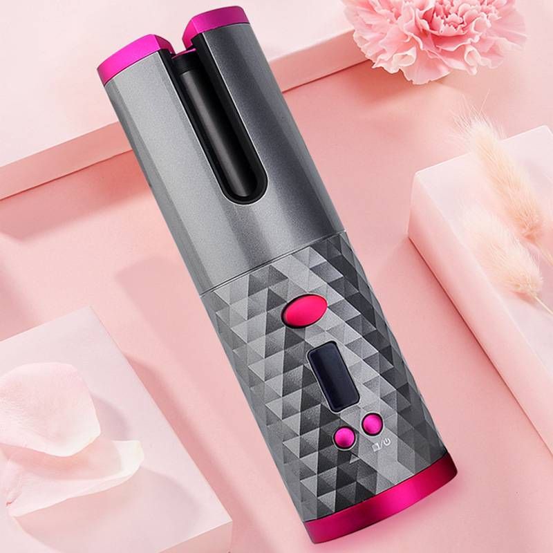 Curling Irons Automatic Curling Iron USB Portable Intelligent Wireless Automatic Curling Iron Travel Lazy Curling Iron_voghion.com
