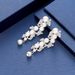 Orecchini di perle da sposa in stile coreano, lunghi, fatti a mano, senza fori, accessori per abiti da sposa all'ingrosso_voghion.com