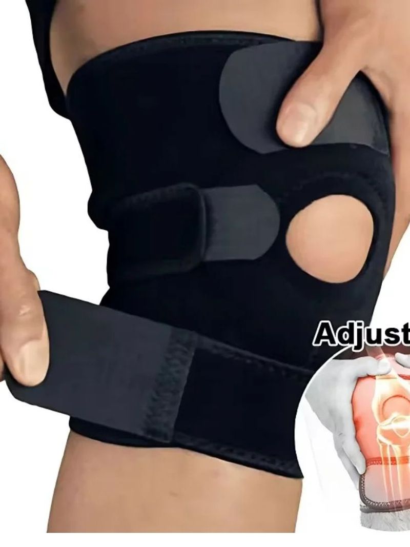 1 STK Ortopedisk Knebeskytter Knestøtte Støtte leddsmerter Relif Patella Protector Justerbar Sport Knebeskytter Menisk Ligament_voghion.com