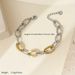 Hip-Hop Simple Style Commute Geometric 304 Stainless Steel 14K Gold Plated Bracelets In Bulk_voghion.com