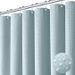 Grensoverschrijdende groothandel effen wafel waterdicht schimmelwerend polyester badkamer toilet scheidingswand douchegordijn_voghion.com