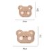 Furry Anti Slip Warm Cartoon Soft Winter Seat Universal Plush Bear Car Cushion Interior Accessories_voghion.com