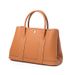Leather Handbag Top Layer Cowhide Women's Garden Bag Commuter Large Capacity Women's Leather Tote Bag_voghion.com