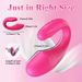 Vibrador em formato de U para casais, brinquedos sexuais para mulheres, aplicativo Bluetooth, estimulação do clitóris, massagem do ponto G, vaginas para mulheres e_voghion.com