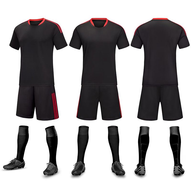 Uniformes de vêtements pour hommes, costumes de match, uniformes de match pour étudiants, combinaisons d'entraînement à manches courtes, vêtements de football à numéro imprimé DIY_voghion.com