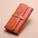 Free Shipping Designer Wallet High-quality New Women's Handbag Long Fashion Oil Wax Leather, Three Fold Draw With Key_voghion.com