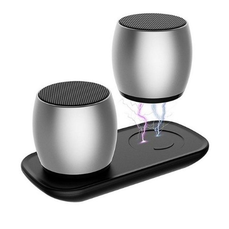 F1 Bluetooth Speakers TWS System column Portable mini Metal Speaker 3D Stereo Computer Subwoofer Loudspeaker MP3 Player_voghion.com