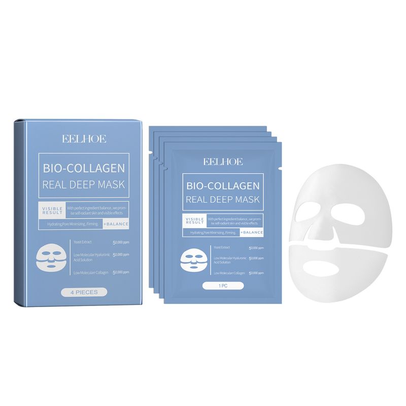 Kollagenmask, glat an zärt Hautfestigung, Feuchtigkeitsmask_voghion.com