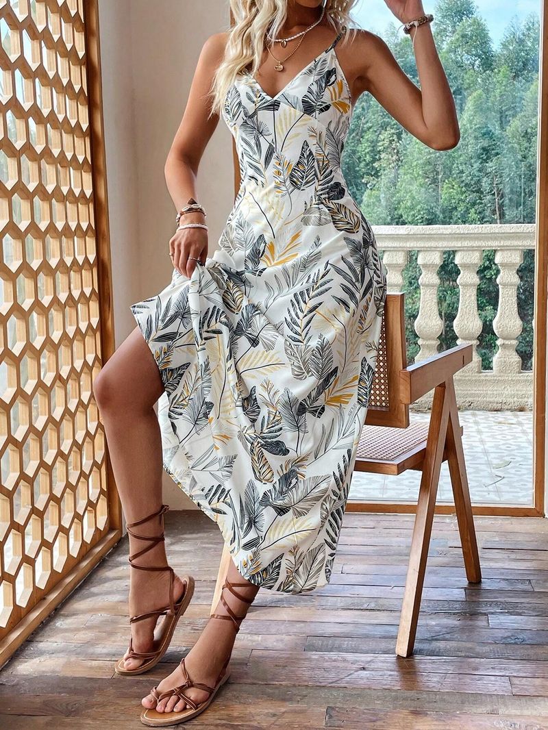 Rochie lejeră primăvară/vară/toamnă/iarnă Rochie maxi cu imprimeu festiv_voghion.com