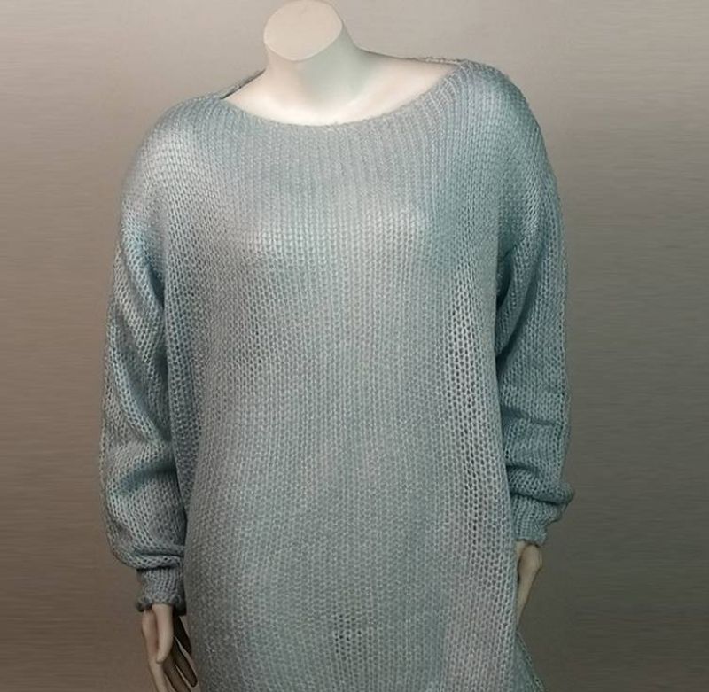 Women's Clothing Autumn and winter knitted top casual sweater_voghion.com