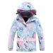 Koosspeak New Children's Ski Suits For Girls, Winter Outdoor Windproof, Water-repellent, Warm, Thickened Snowboard And Ski Jackets._voghion.com